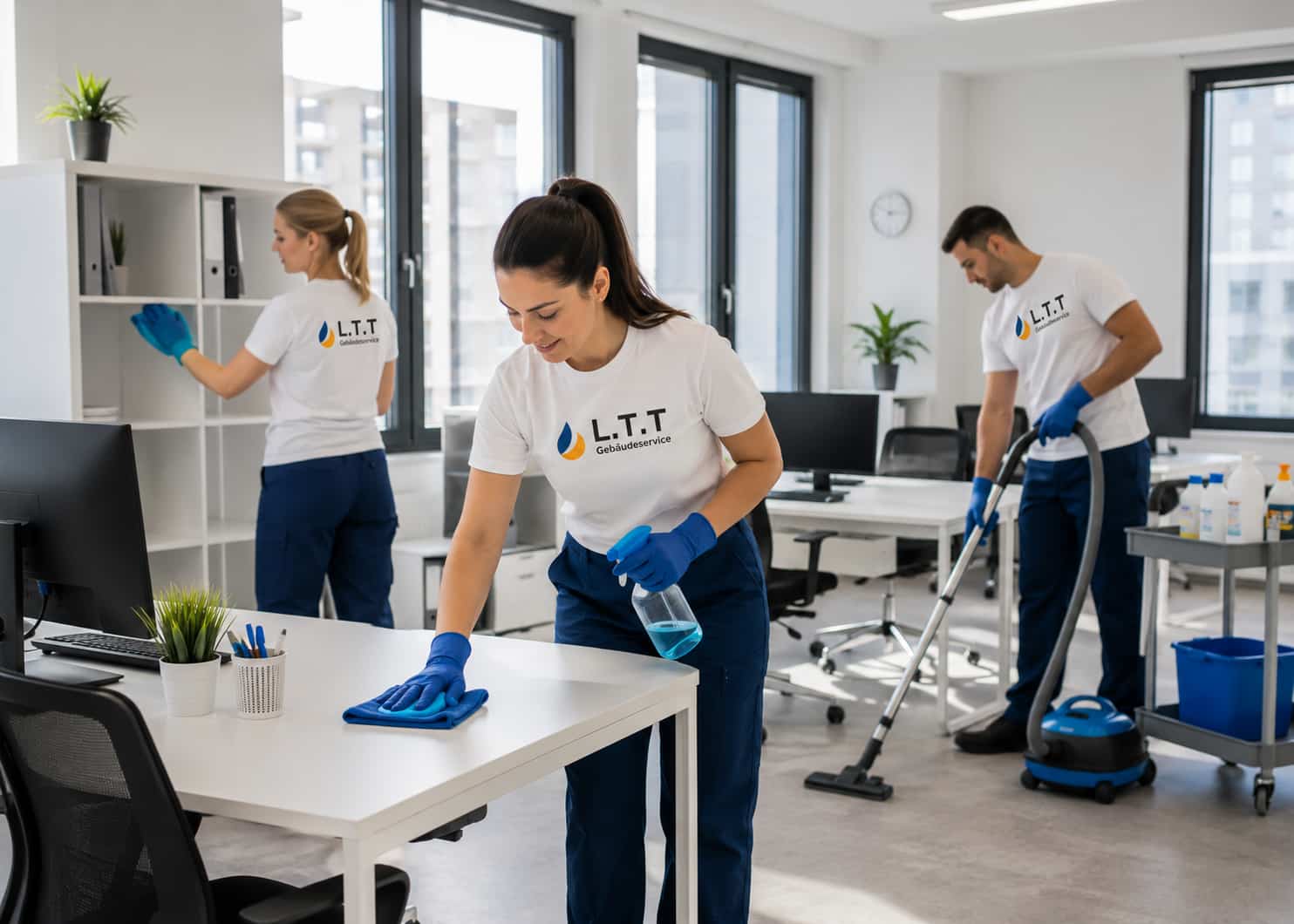 Unterhaltsreinigung in Berlin-Wilmersdorf – regelmäßige Büroreinigung durch LTT Gebäudeservice